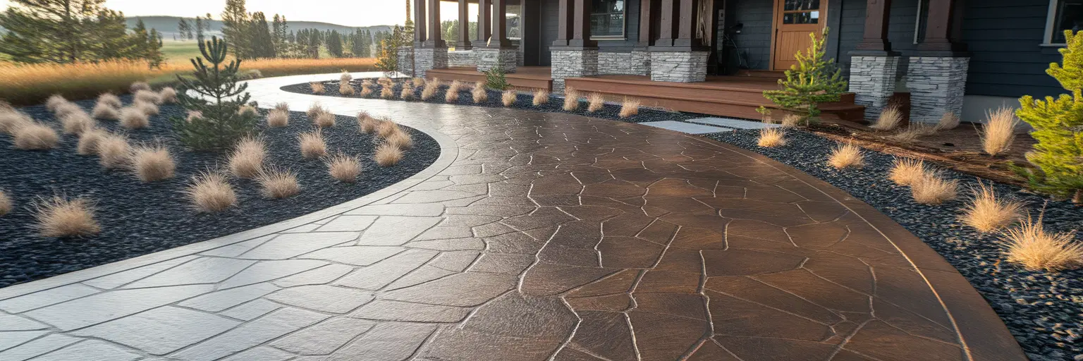 Creative Stamped Concrete Designs for Columbus Homes