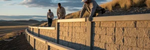 Right Commercial Retaining Wall for Your Huntley Property
