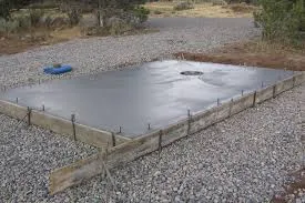 Stamped concrete flatwork