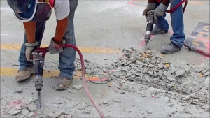 residential concrete flatwork installation
